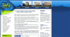 Desktop Screenshot of dmhk.cz